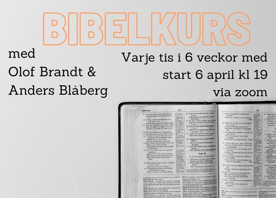 Bibelkurs – start 6 april